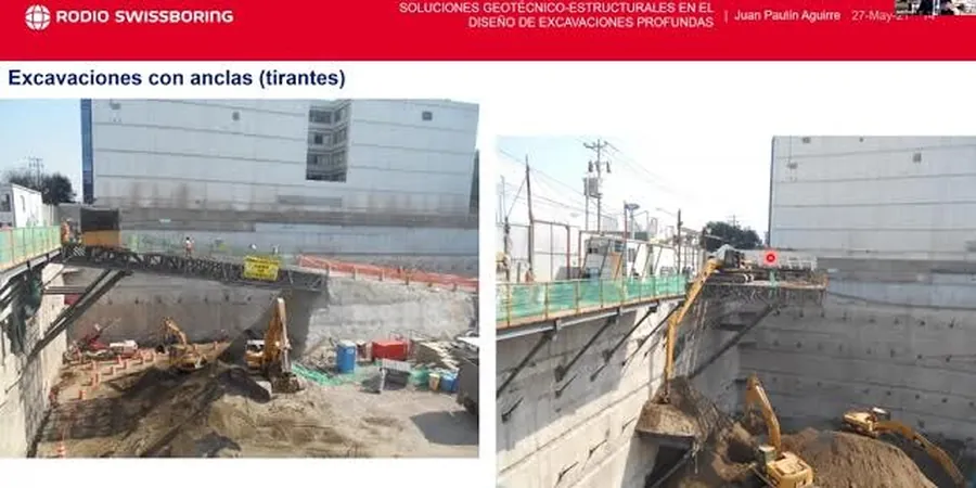 Conception géotechnique d'excavations profondes à Marseille